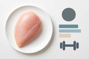 鶏むね肉1枚のタンパク質量は？調理前後での含有量と活用法