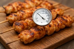 焼き鳥の生焼け見分け方｜家での加熱確認法と安全な焼き加減