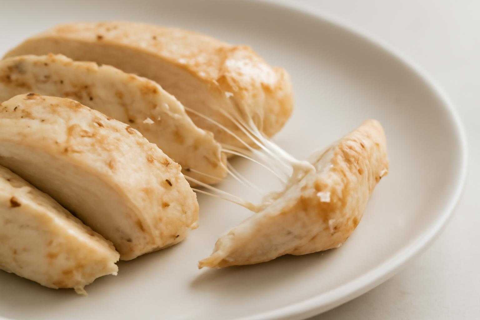 サラダチキンが糸引く原因は?食べても大丈夫な理由と見分け方